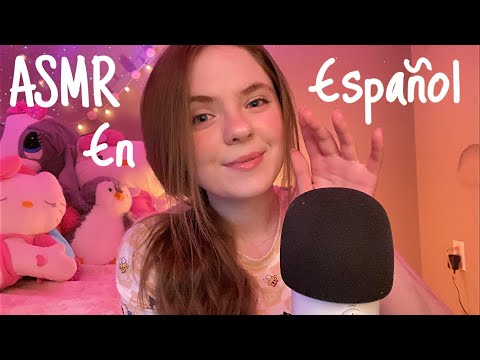 ASMR EN ESPAÑOL | Afirmaciones Positivas y Tingly Trigger Words With English Subtitles!