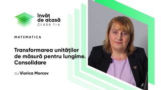 "Transformarea unităților de măsură pentru lungime. Consolidare"