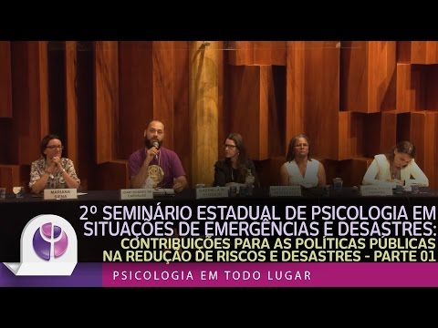 2º Seminário Estadual de Psicologia em Situações de Emergências e Desastres