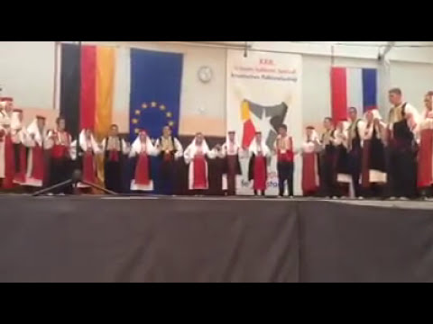 FS "fra Filip Grabovac" HKZ Mainz - Posuško-Imotski plesovi (Folklorijada 2014)