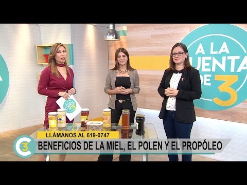 , title : 'A la Cuenta de 3 - Beneficios de la miel, el polen y el propóleo - 18/07/2017'