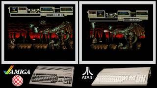 A500 vs Atari ST : RUBICON (Side by side comparison)