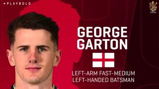 George Garton To RCB Completes Overseas Quota | Talented English all-rounder |