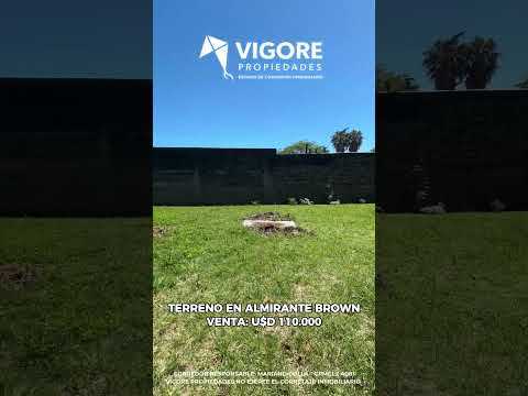 TERRENO EN VENTA | 850 m² | MALVINAS ARGENTINAS, ALMIRANTE BROWN