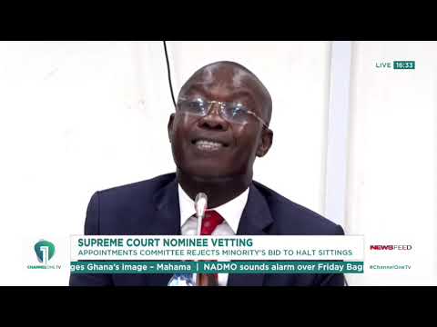 Ahiafor Dismisses Minority’s Supreme Court Vetting Objection as “Baseless”