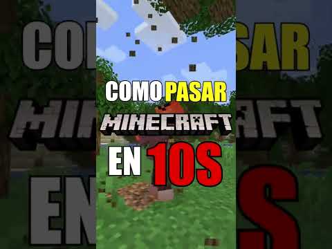How to Pass Minecraft in 10 Seconds
