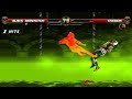 Black Monnitor Vs Cyber Tremor MORTAL KOMBAT FIGHT