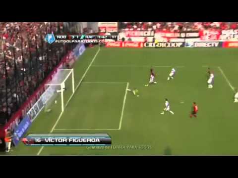 Gol de Figueroa Newell's 3-Rafaela 1 Fecha 4 Torneo Final 2014 Fútbol Para Todos