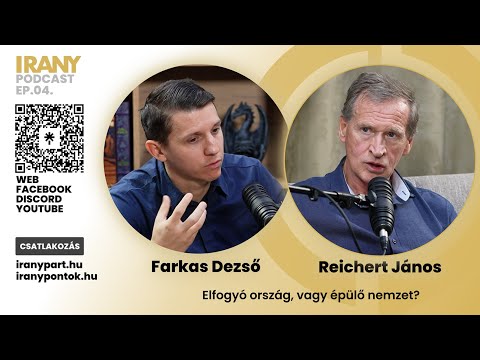 IRÁNY Podcast - Reichert János | Elfogyó ország, vagy épülő nemzet? adás borítóképe