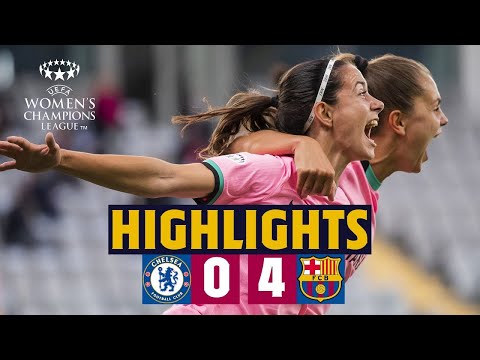 🏆 BARÇA WIN UEFA WOMEN’S CHAMPIONS LEAGUE! CHELSEA 0-4 BARÇA | HIGHLIGHTS