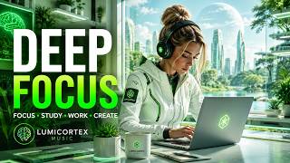 🧠 Deep Focus Music | AI Ambient for Study, Coding & Peak Productivity 🚀