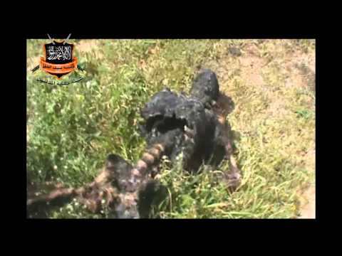 العثور على جثة قد أحرقتها ميليشيات النظام في ريف حمص