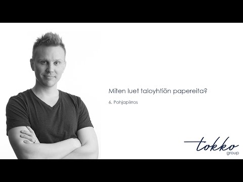 Miten luet taloyhtiön papereita? - 6. Pohjapiirros