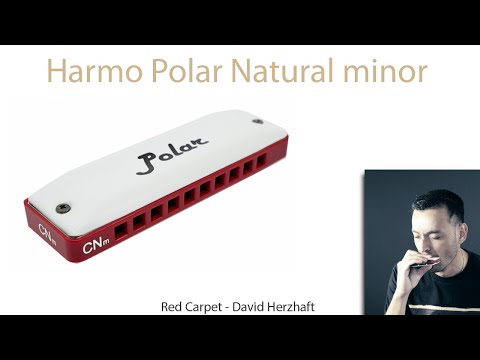 Red Carpet - David Herzhaft | Harmo Polar Natural minor harmonica key of A || Harmo Harmonicas