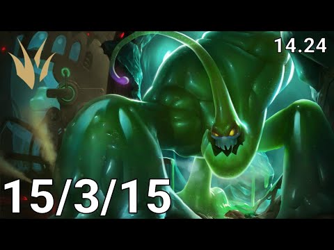 Zac Jungle vs Kayn - EUW Master | Patch 14.24