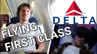 Flying First Class On Delta Airlines (2023)