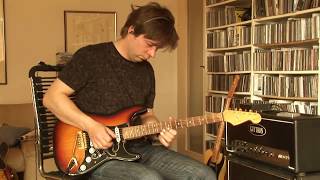 Video thumbnail for 1993 Fender Stratocaster SRV plus Guytron GT 100 Part 1 by GregsGuitars