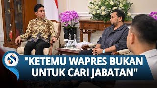 Tompi Buka Suara usai Temui Gibran, Tegaskan  Tak Cari Jabatan, Hanya Bahas Bantuan Sumatera