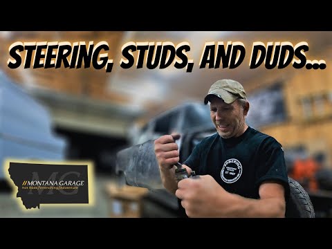 Installing Trifive Chevy Steering Components and Wheel Studs - 1955 Chevy Project