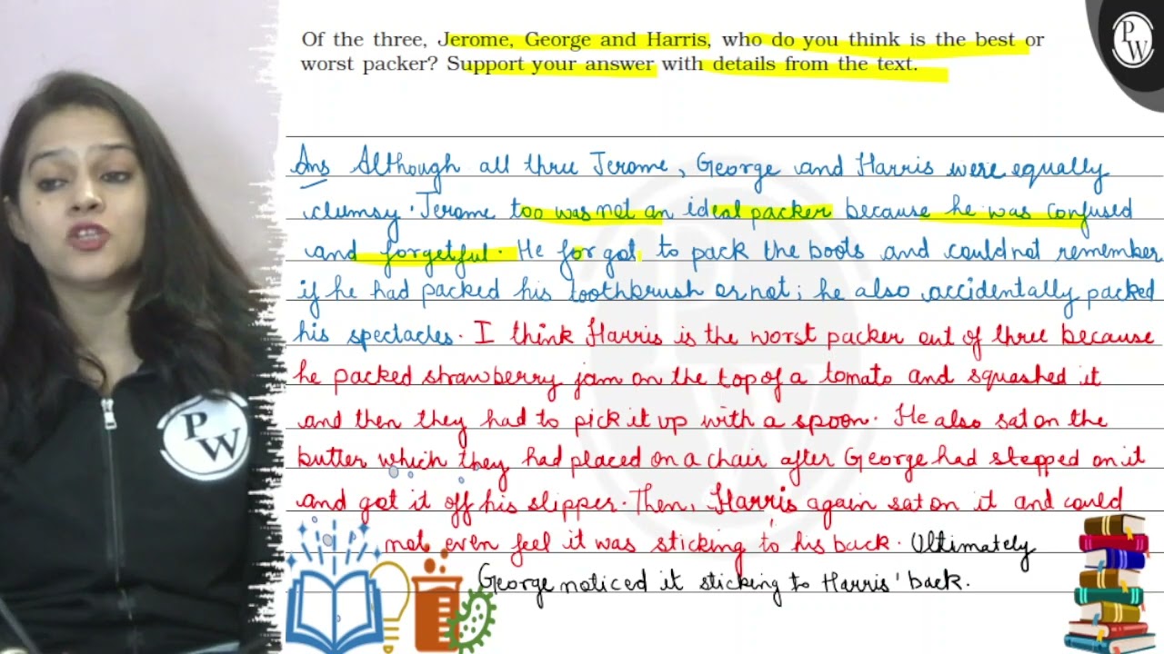 Watch video Of the three, Jerome, George and Harris, who do you think is the be... Now Of the three, Jerome, George and Harris, who do you think is the be...