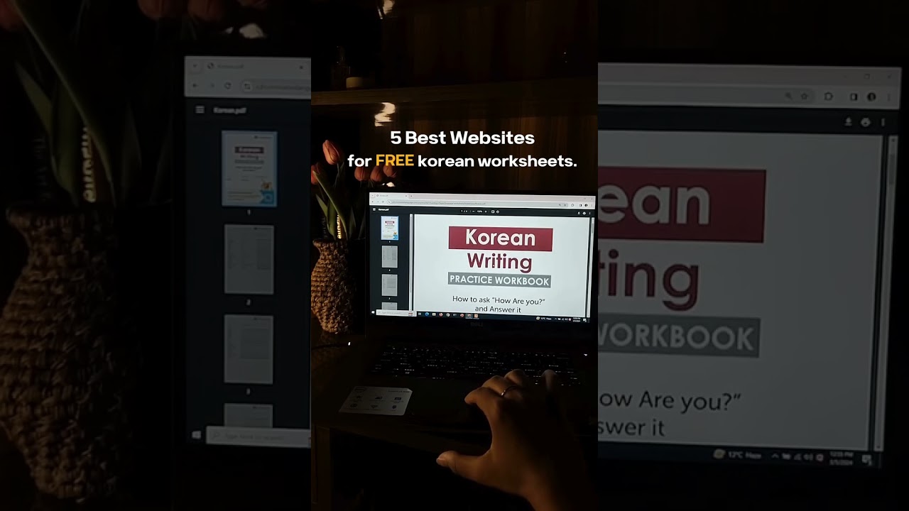 5 Best Websites to Download Free Korean Worksheets📑