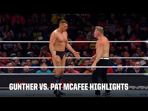 HIGHLIGHTS from Pat McAfee’s match at WWE Backlash vs. Gunther | WWE on ESPN