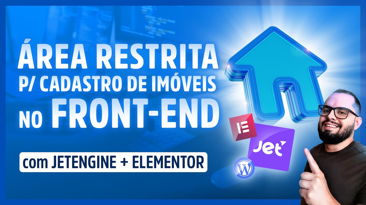 🏡 Como CRIAR ÁREA RESTRITA P/ PUBLICAR IMÓVEIS COM JETENGINE + ELEMENTOR no WORDPRESS em 2023