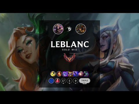 LeBlanc Mid vs Cassiopeia - EUW Grandmaster Patch 12.14