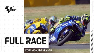 2004 #SouthAfricanGP 🏁  MotoGP™ Full Race