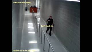 Canada Border Services Agency - Queenston Bridge - Bus Waiting area - Niagara Falls - Security