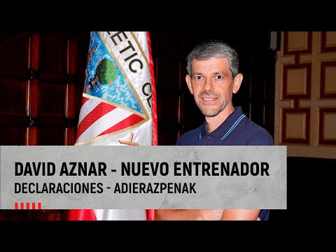 Imagen de portada del video David Aznar I Entrenador del Athletic Club femenino I Emakumezkoen entrenatzailea