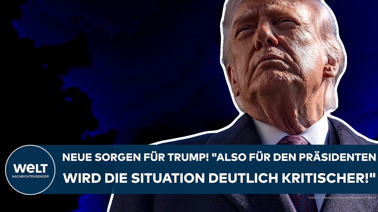 USA: Sorgen für Trump! "Das steht in einem totalen Missverhältnis. Das macht Druck aufs Weiße Haus!"
