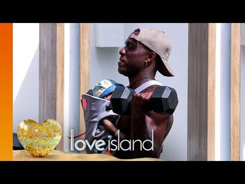 The Lukes work out with bicep curls and babies | Love Island Series 6