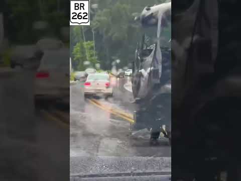 Acidente na BR 262 entre Reduto e Martins Soares MG.