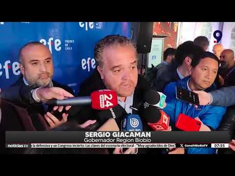 Se inauguró el Puente Ferroviario sobre el Río Biobío