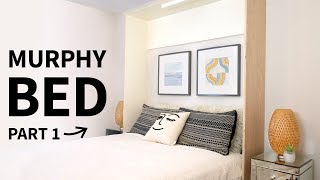 DIY Built In Murphy Bed