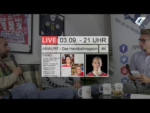 (Re-LIVE) Anwurf - Das Handballmagazin | Folge #4