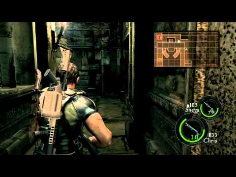 Resident Evil 5 Co-op Walkthrough w/ Brockcold Part 30 - Running Scared!