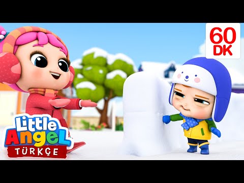 ☃️Kar Yağıyor! Bebek Karın Tadını Çıkarıyor☃️ | Eğlenceli Ve Öğretici Çocuk Şarkıları | Little Angel