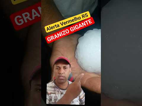 ISSO CAIU DO CÉU HOJE NO RS!