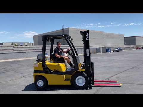 YALE GLP050VX 5,000lb LP (Propane) #070F - Forklift for Sale