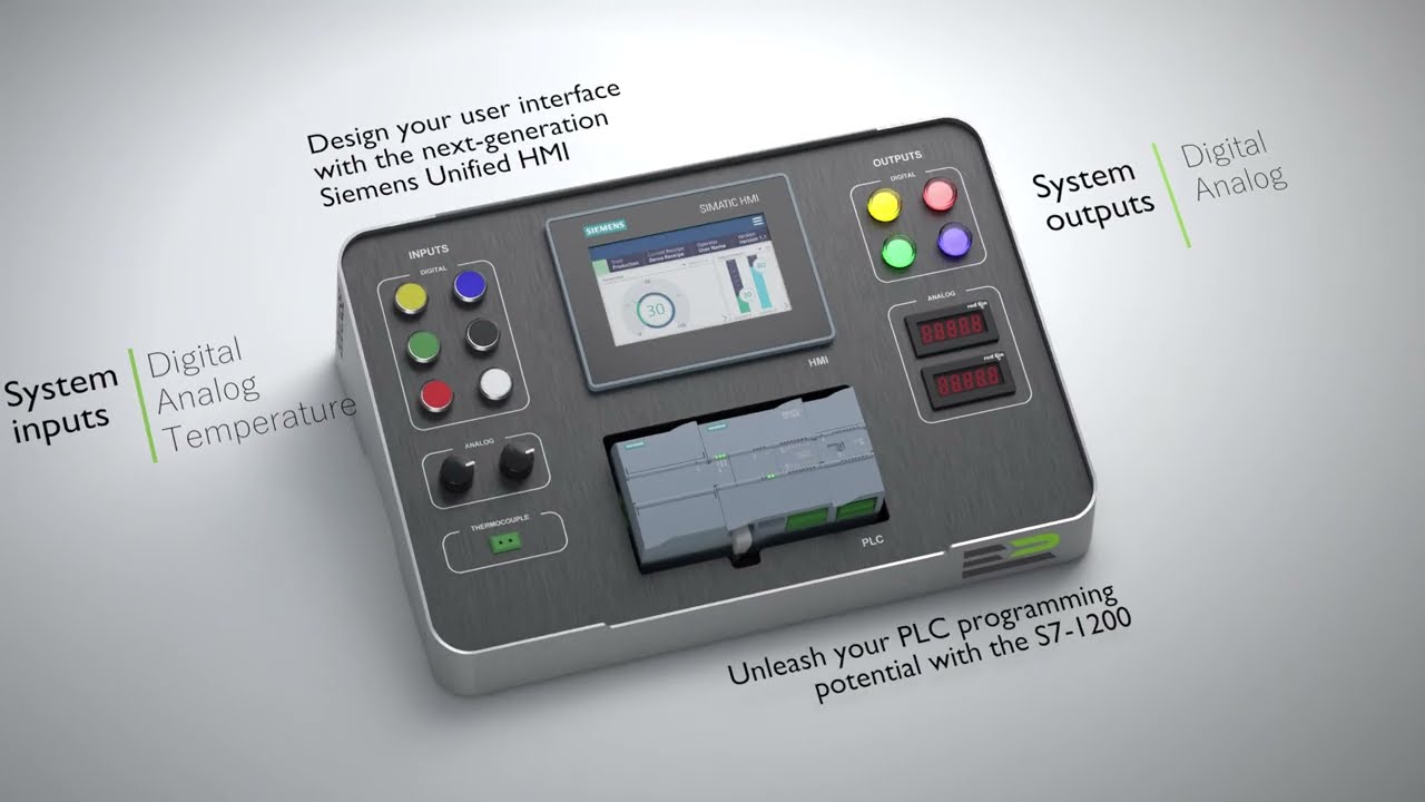 EDUCase - Siemens S7_1200 PLC Trainer