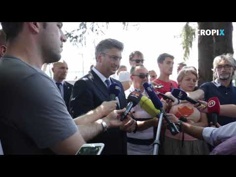 Premijer RH Andrej Plenkovic odbija komentirati izjave zastupnika Milorada Pupovca