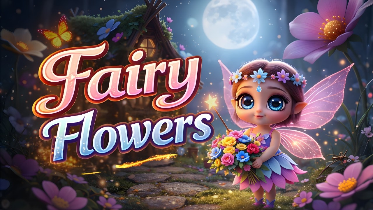 The Hidden Tiny Fairy Flower Shop in the Garden