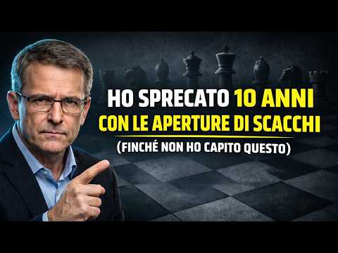 Ho sprecato 10 anni con le aperture di scacchi (finché non ho capito QUESTO)