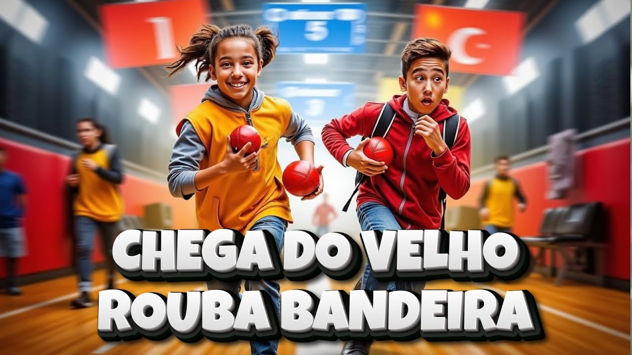 Essa variação do ROUBA BANDEIRA vai MOTIVAR seus alunos como nunca - JOGO EXCLUSIVO