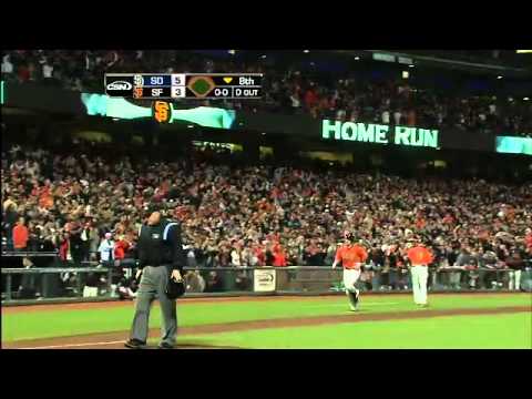 2012/04/27 Posey's solo homer