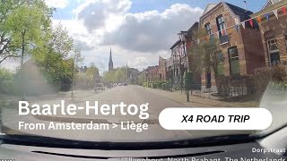 Road Trip Through a Dutch Geographical Oddity - Baarle-Hertog/Nassau - Amsterdam to Liege