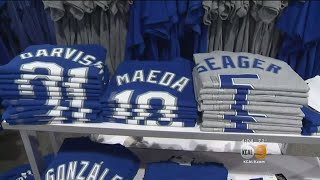 Dodger World Series Merchandise Is Already A Hit