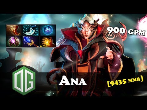 Ana - Invoker [9435 MMR] | 900 GPM | Dota 2